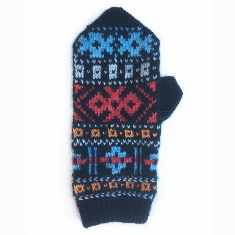 Color & Knit, Mittens by Aleks Byrd