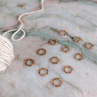 Thread & Maple - Bead Ring Stitch Markers