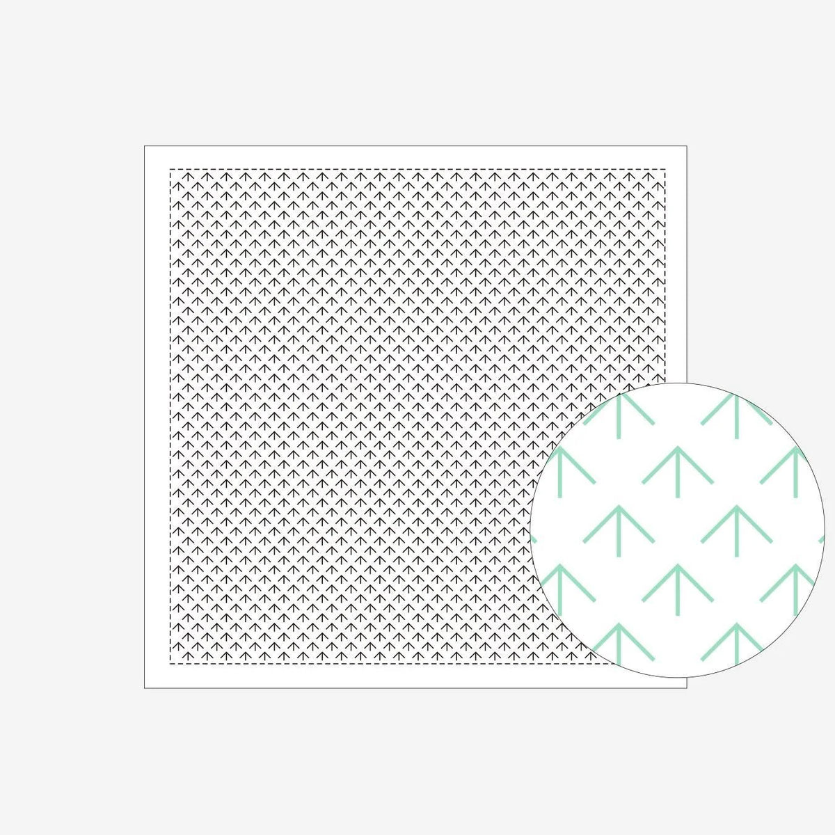 Daruma - Sashiko Samplers