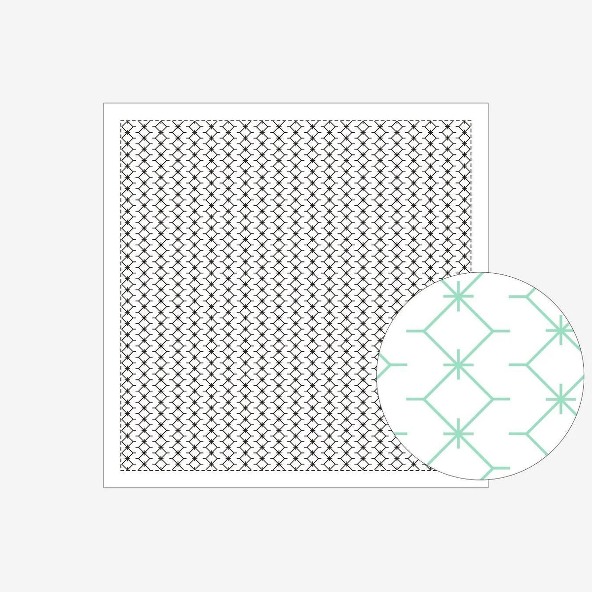 Daruma - Sashiko Samplers