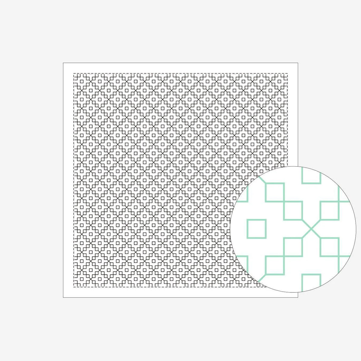 Daruma - Sashiko Samplers