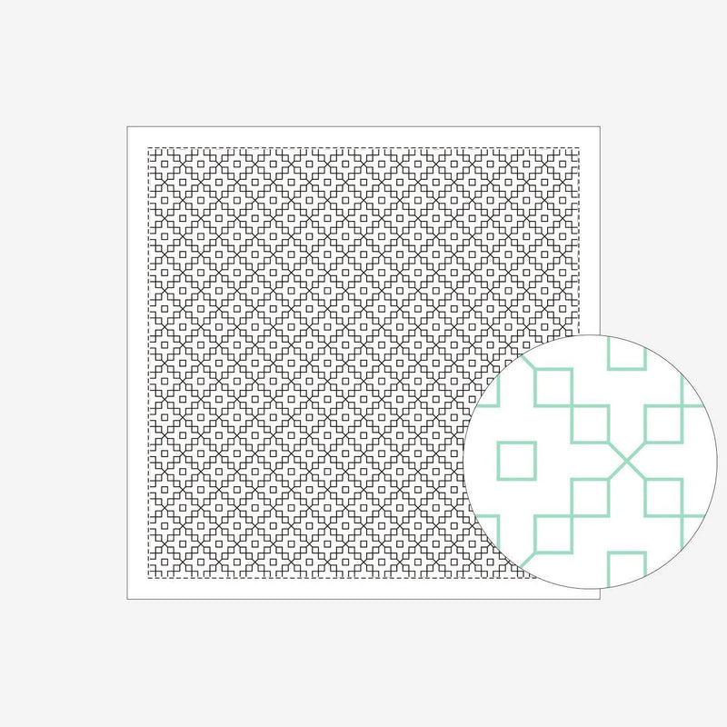 Daruma - Sashiko Samplers – The Knitting Loft