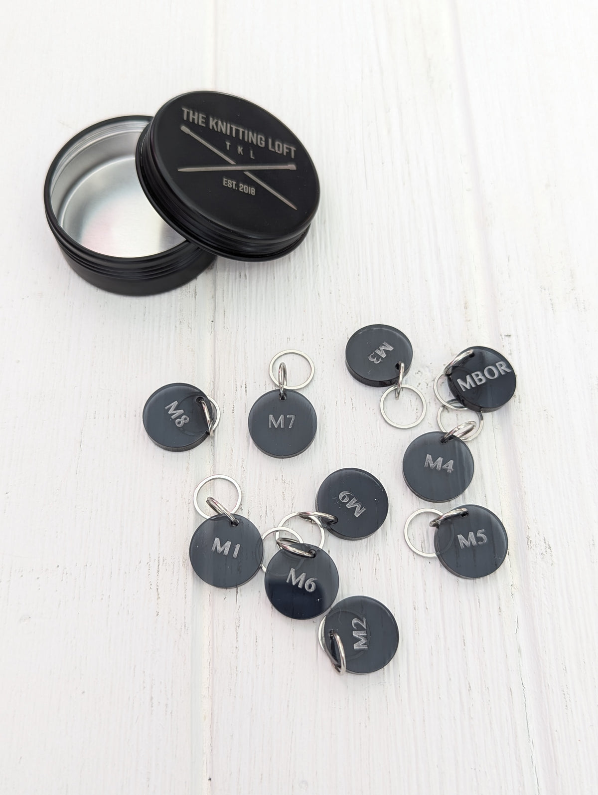 The Knitting Loft Stitch Markers BOR