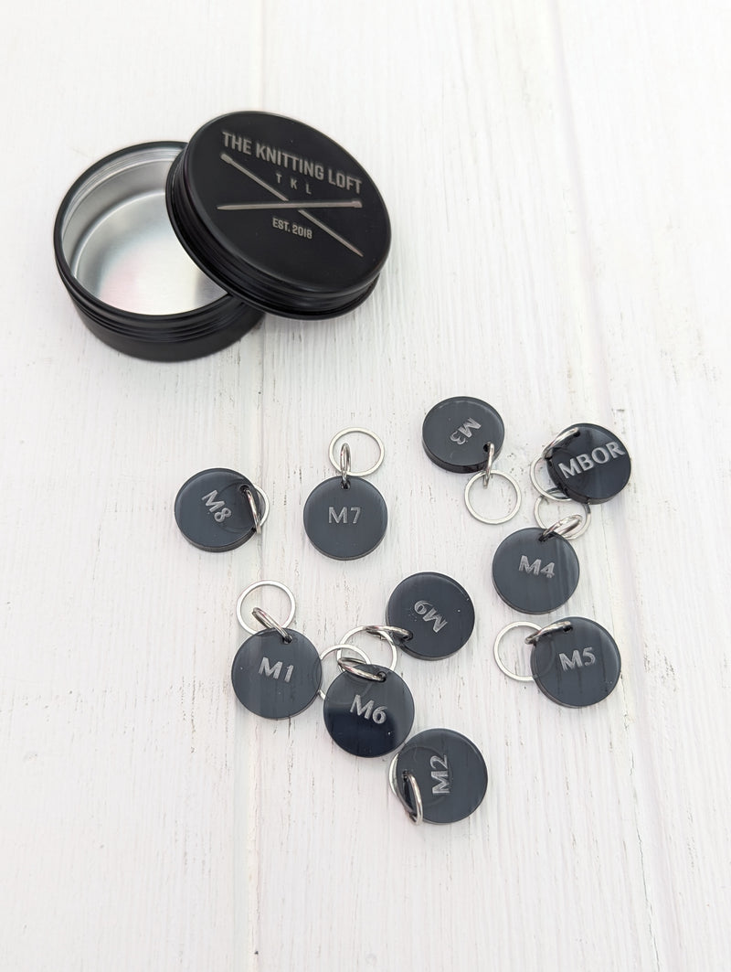 The Knitting Loft Stitch Markers BOR