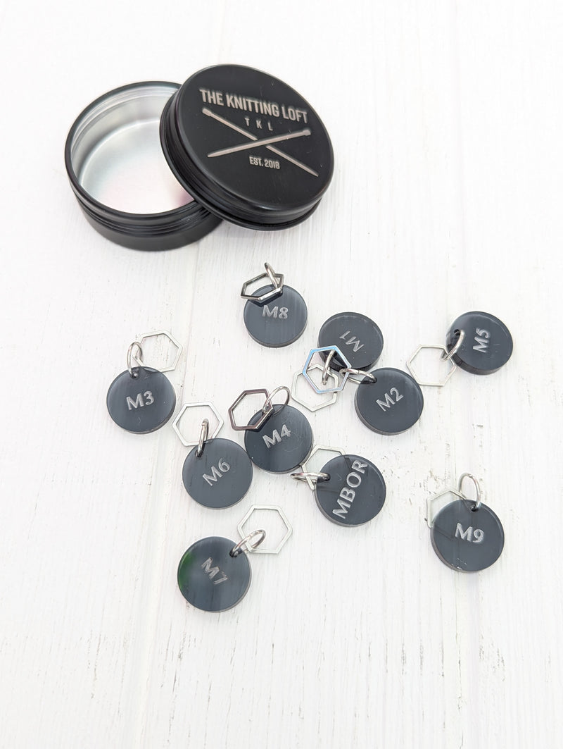 The Knitting Loft Stitch Markers BOR