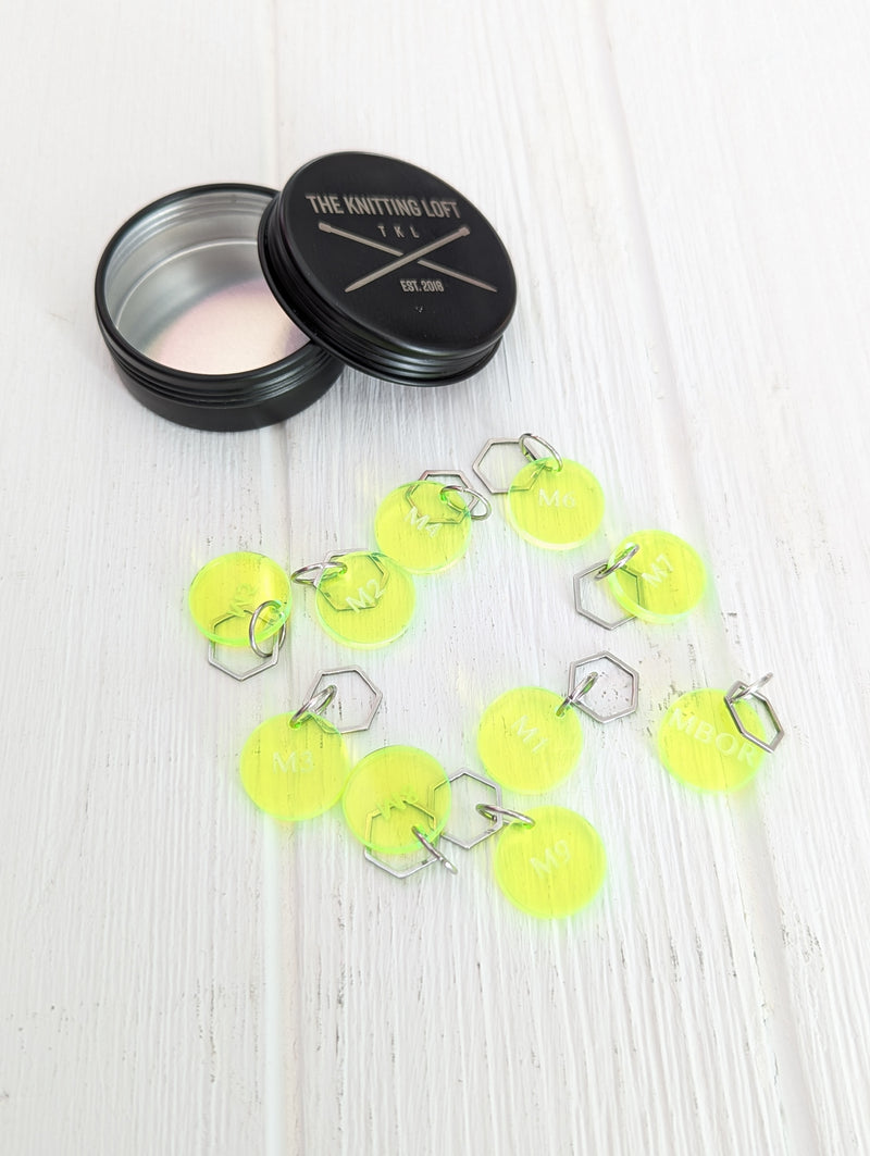 The Knitting Loft Stitch Markers BOR