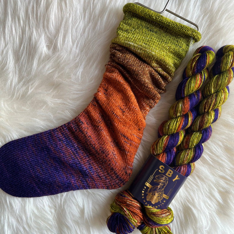 Shirley Brian Yarns - Deconstructed Fade Sock
