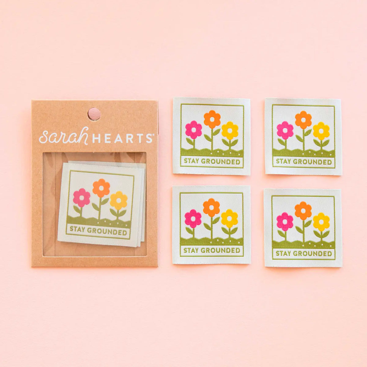 Sarah Hearts - Premium Woven Labels