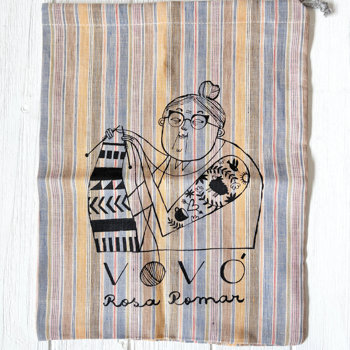 Retrosaria Rosa Pomar - Project Bags
