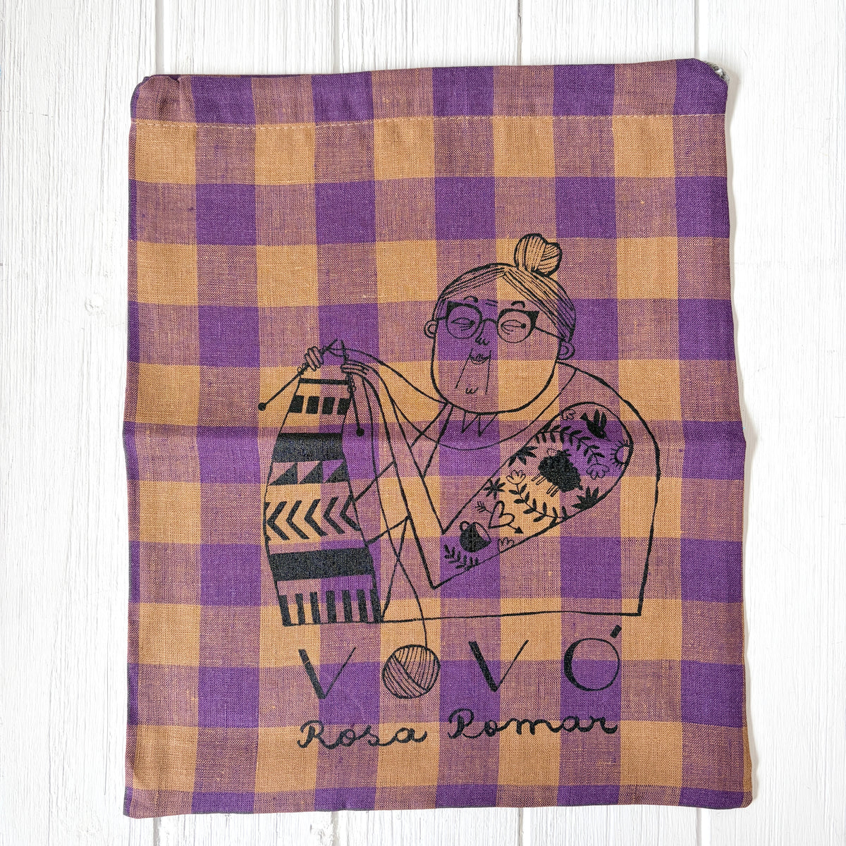 Retrosaria Rosa Pomar - Project Bags