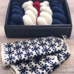 Hobbywool Knit Like a Latvian Kit - 100% sheep wool yarn in toronto