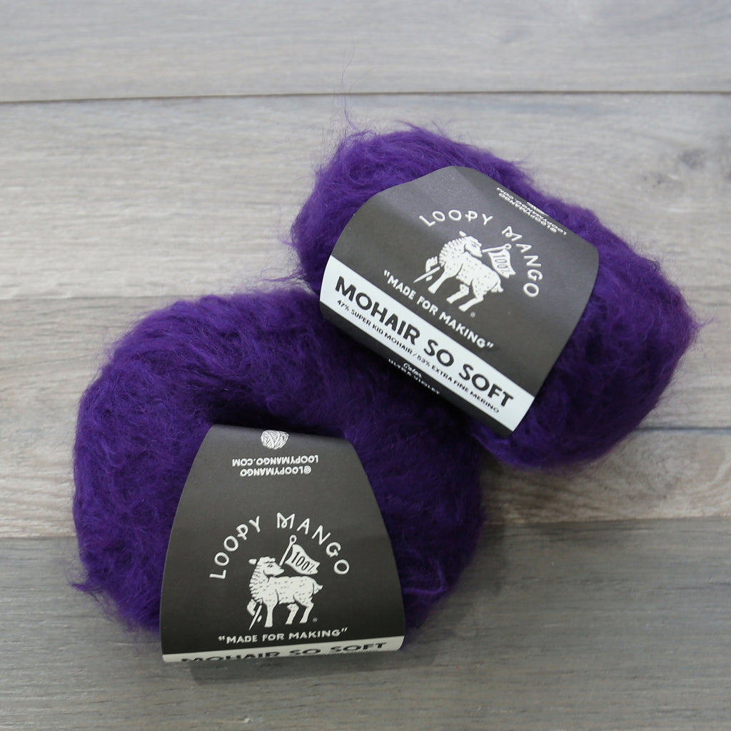 Thickest Mohair Yarn!  Uniquely Chunky and Soft – Loopy Mango