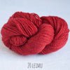 Tuku Wool Fingering 2-ply red yarn