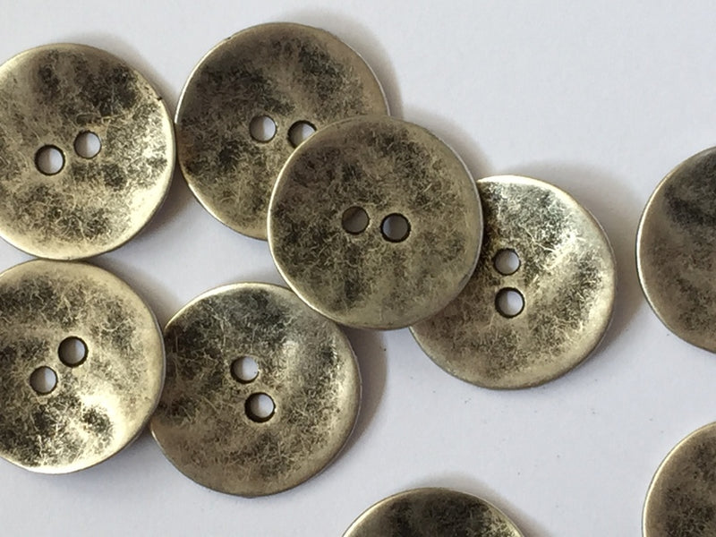 buttons 2308 silvery zinc (22mm)