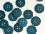 buttons 2434 matte petrol blue (15mm)