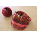 Circular knitting Stitch Holder in yarn