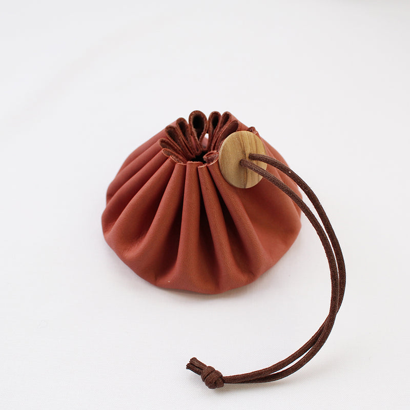 Himeji Leather Pouch by Cohana