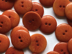 buttons 4621 orange corozo (20mm)