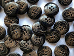 buttons 4633 marble coffee grounds (17mm)