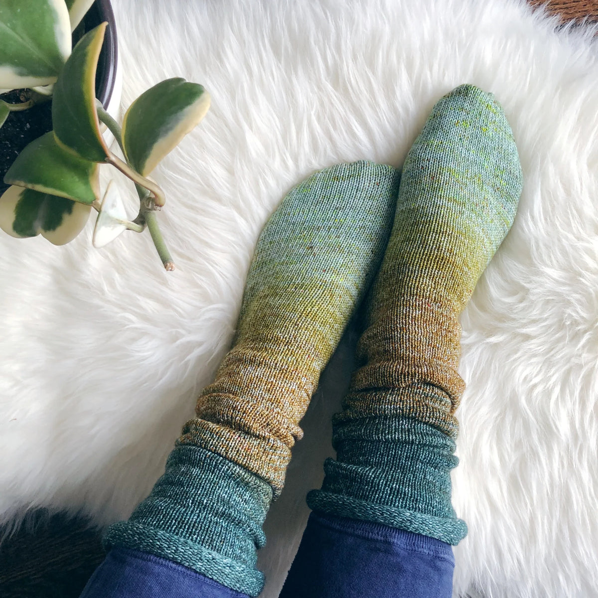 Shirley Brian Yarns - Deconstructed Fade Sock