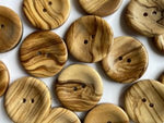 buttons 4920 olive wood (27mm)