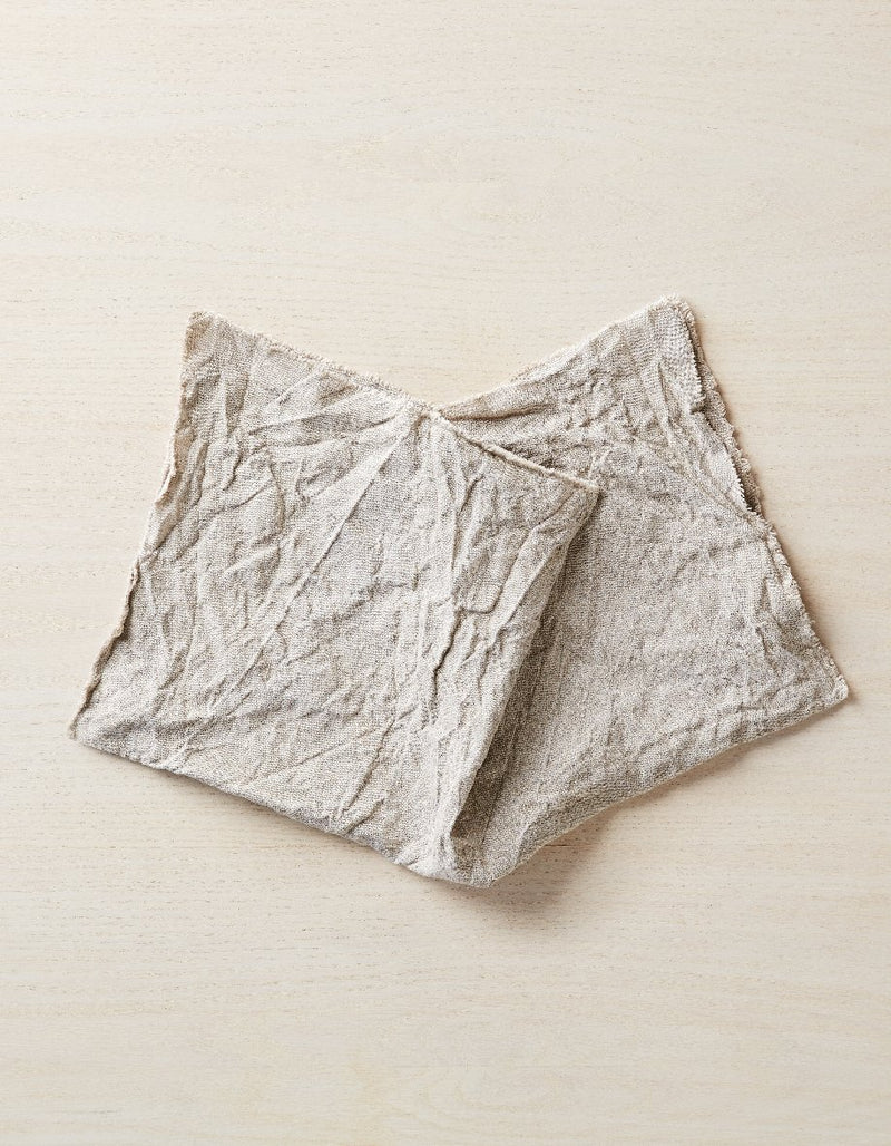 Cocoknits Rustic Linen Four Corner Bag