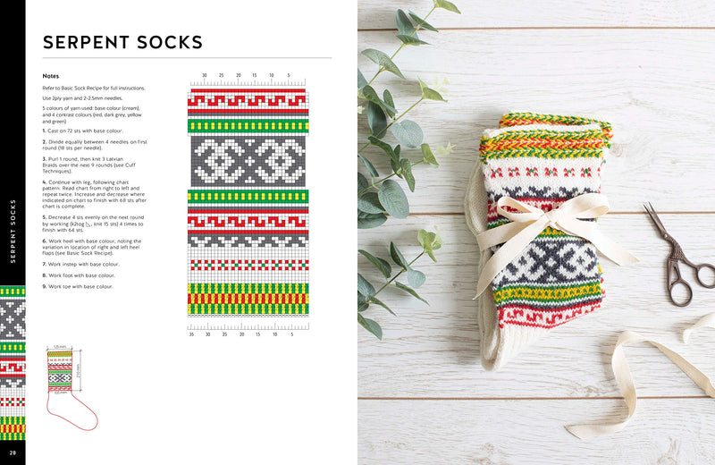 Knit Like a Latvian Socks Book