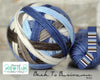bliss by the cozy knitter back to business (blue mini)