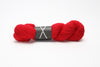 boots by the knitting loft - merino fingering yarn (part 1) chilli pepper
