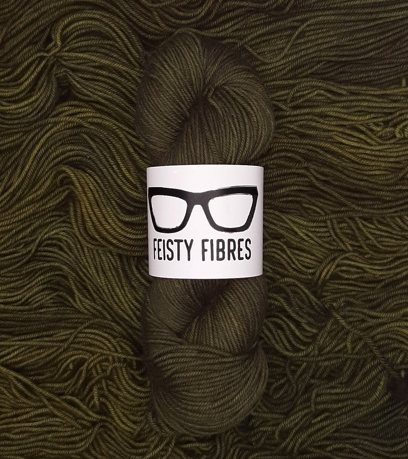 Feisty Fibres - Rockin DK Brown Yarn in Toronto
