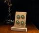 Floral Embossed - Olive Green