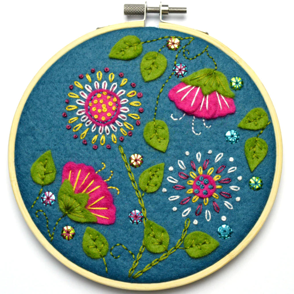Corinne Lapierre Felt Applique Hoop Kit