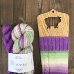 bliss by the cozy knitter crocus (purple mini)