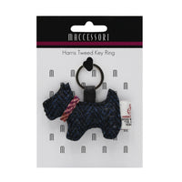 Harris Tweed Dog Keyring