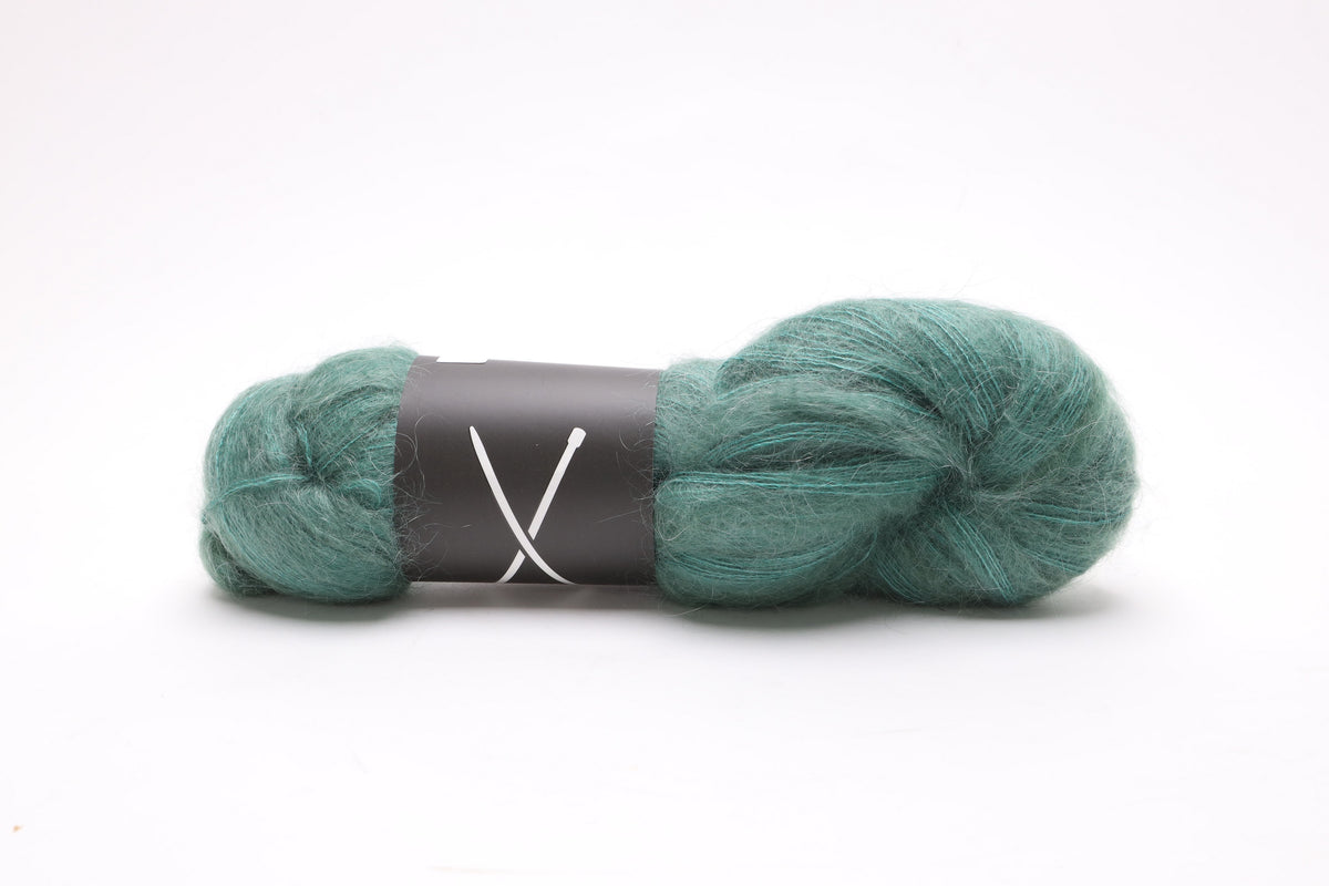The Knitting Loft - Dust - Mohair/Silk Lace Yarn