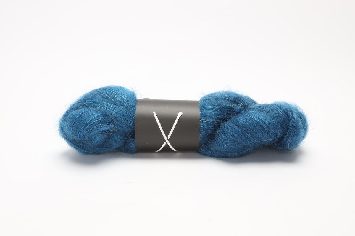 The Knitting Loft - Dust - Mohair/Silk Lace Yarn