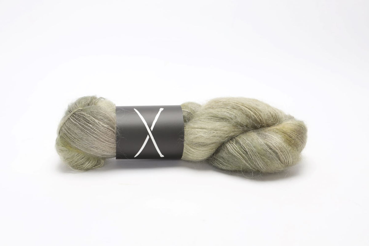 The Knitting Loft - Dust - Mohair/Silk Lace Yarn