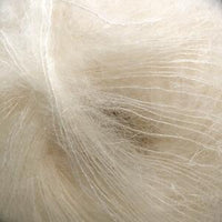 Gepard Garn Kid Seta white lace yarn