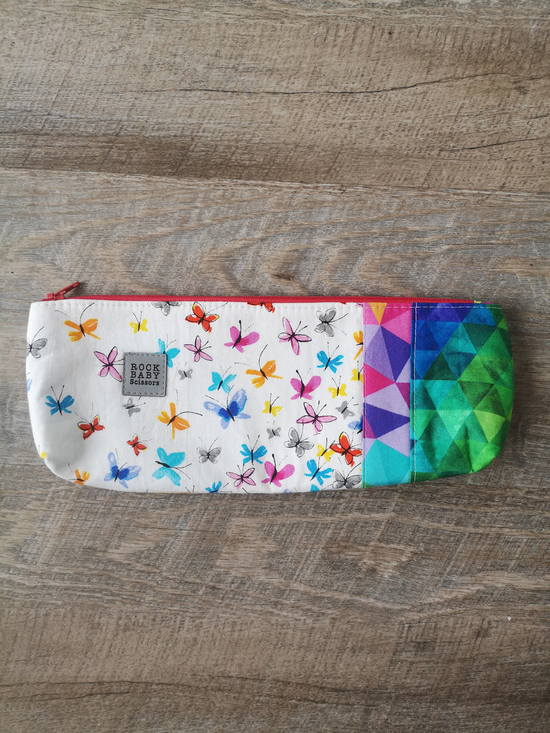 Rock Baby Scissors - Patchwork Pencil Cases