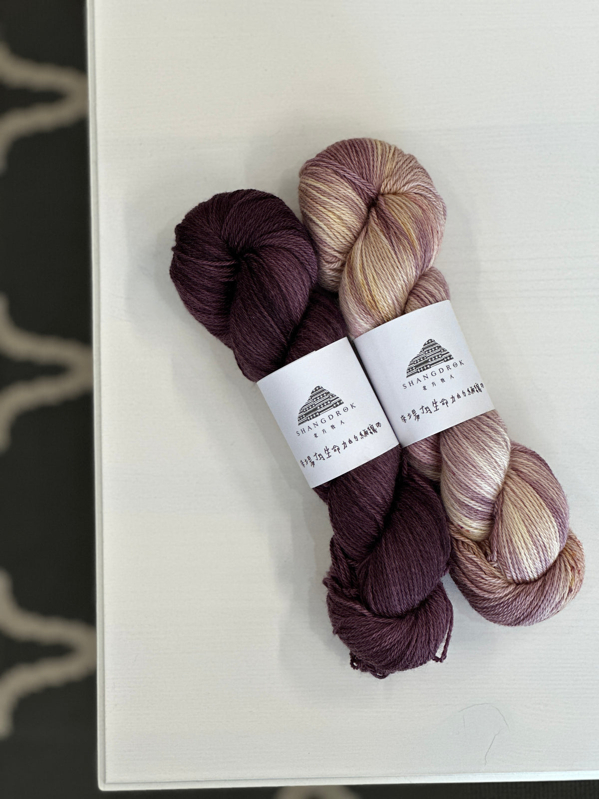 Tassy Shawl Kit (Irene Lin x Shangdrok Yarn)