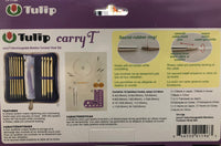 Interchangeable Bamboo Tunisian Crochet Hook Set close-up