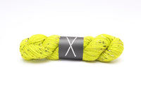 Flecks by The Knitting Loft - Tweed DK Lime Coloured Yarn - Toronto, Canada & Online