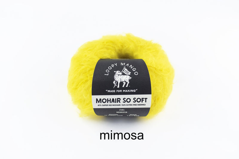 Loopy Mango - Mohair So Soft – The Knitting Loft