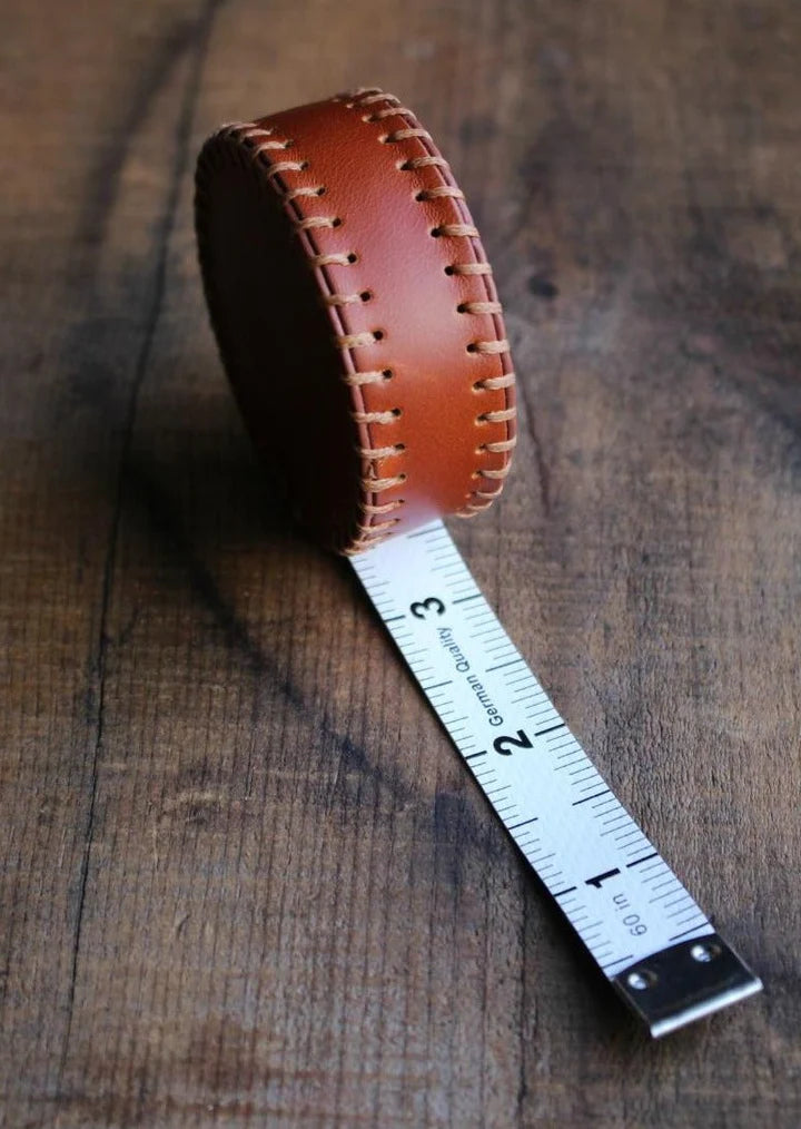 NNK Press Handstitched Leather Tape Measure