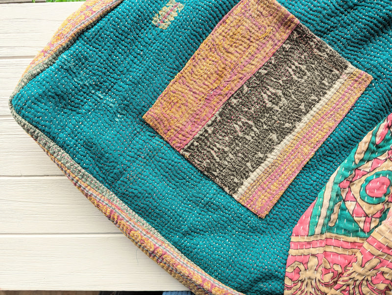 Seeds - Kantha Tote Bag & Scarf Set