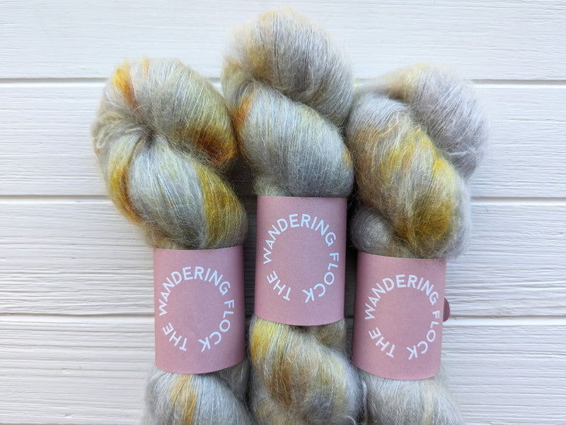 The Wandering Flock - Mohair Silk