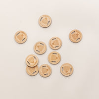 Ikigai Pom Pom Buttons