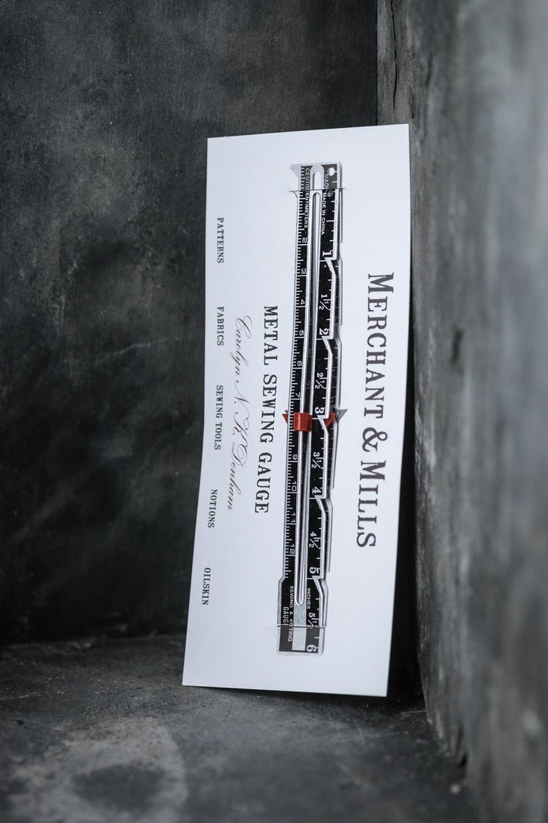 Merchant & Mills Metal Sewing Gauge