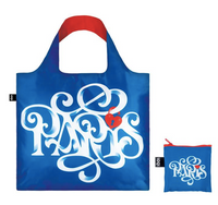 LOQI - I Carry 20 Kilograms Blue Tote Bag