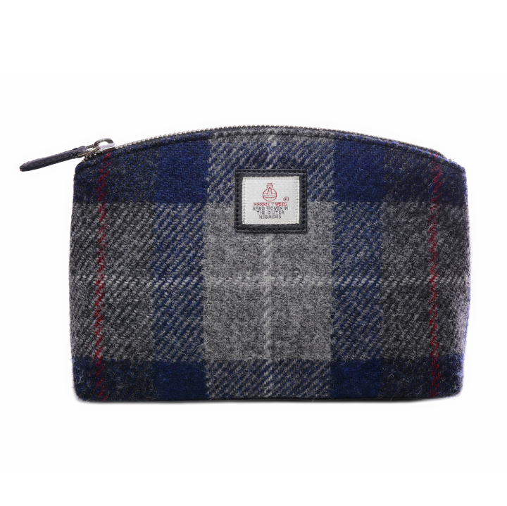 Harris tweed make up bags hotsell